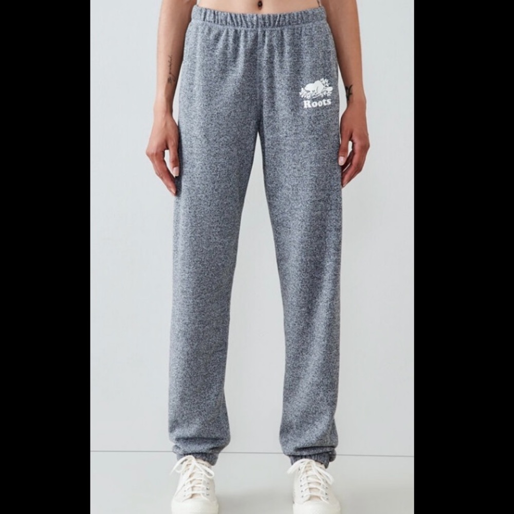 Roots Salt and pepper sweatpants XS